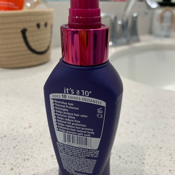Miracle Leave-In Product - Purple It’s a 10 No Cap NEW - Picture 2 of 2